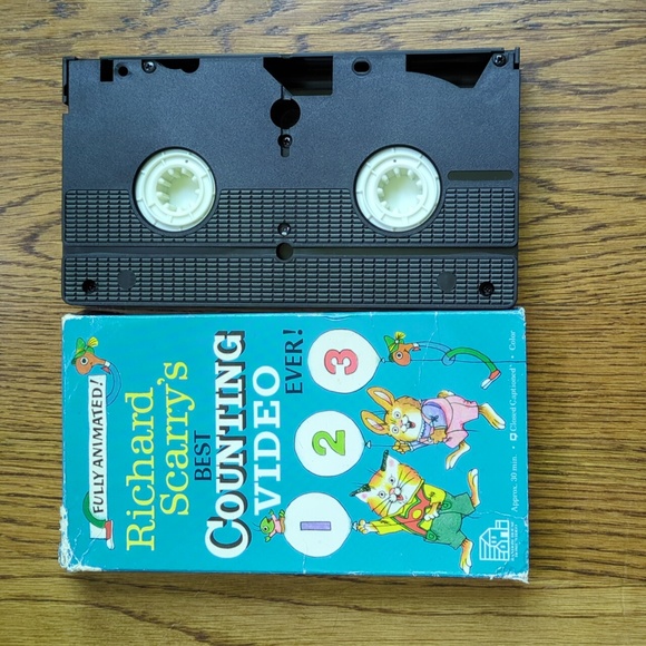 Set Of 4 Vintage Educational VHS Tapes Classic Children's Animated Videos - Picture 13 of 16